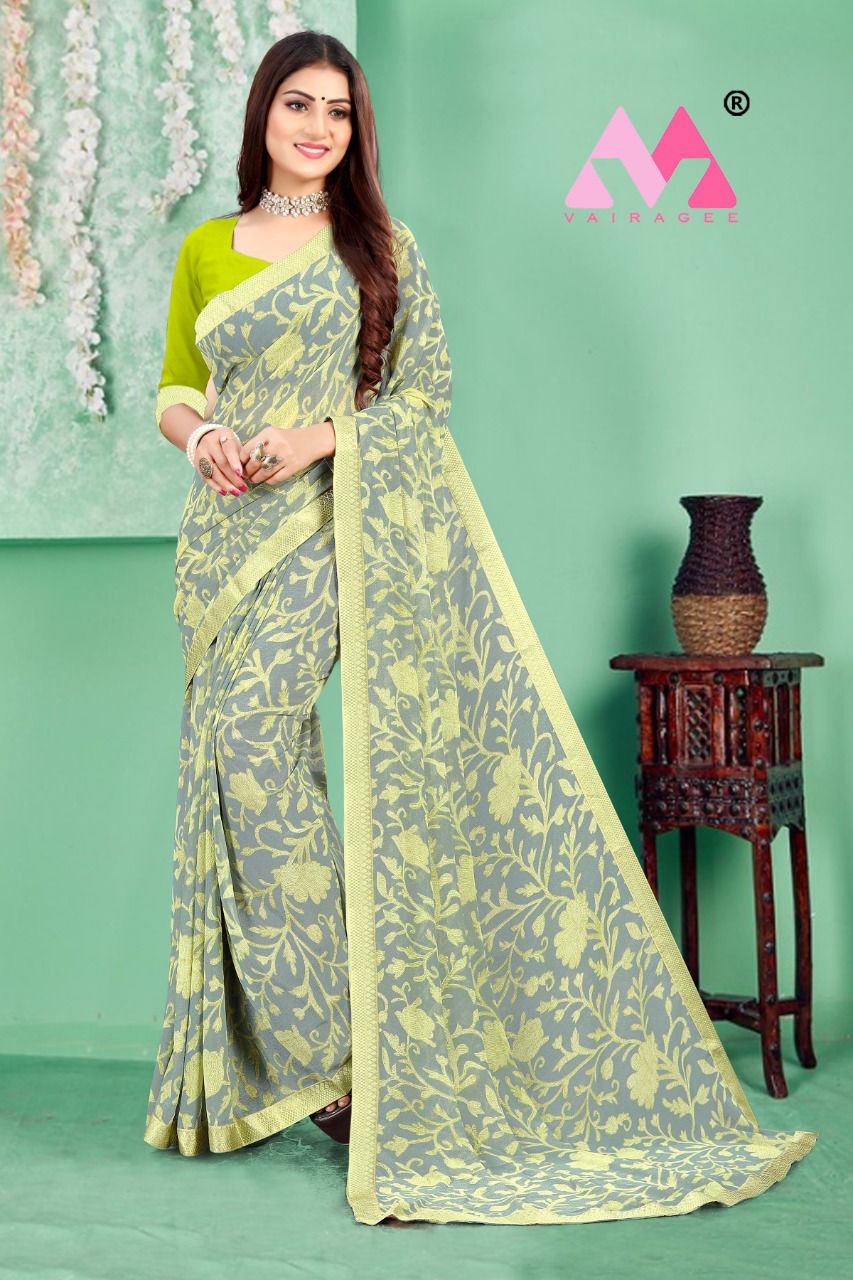 Vivera Saraswati 8 Sancy Ethnic Daily Wear Printed Georgette Designer Collection
